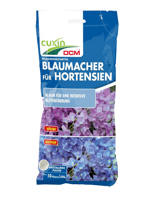 Blaumacher für Hortensien
