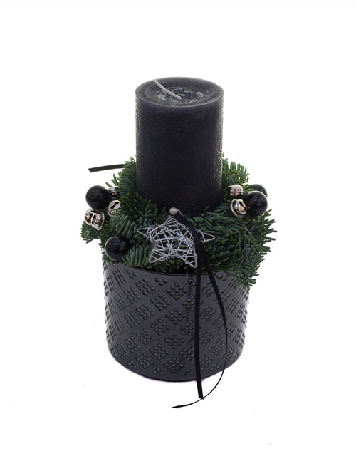 Adventsgesteck Sternenglanz Kompakt