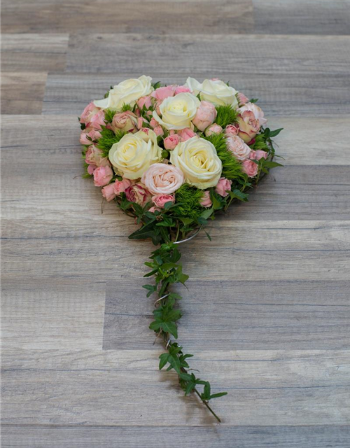 Autoschmuck Rosaweiß