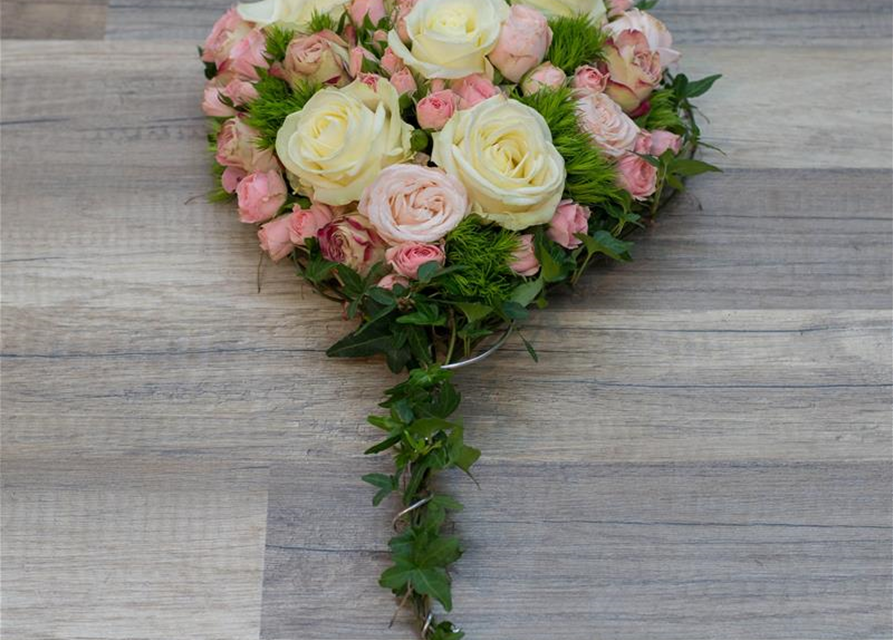 Autoschmuck Rosaweiß