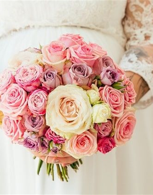 Brautstrauß Rosa Mischung Nr.55