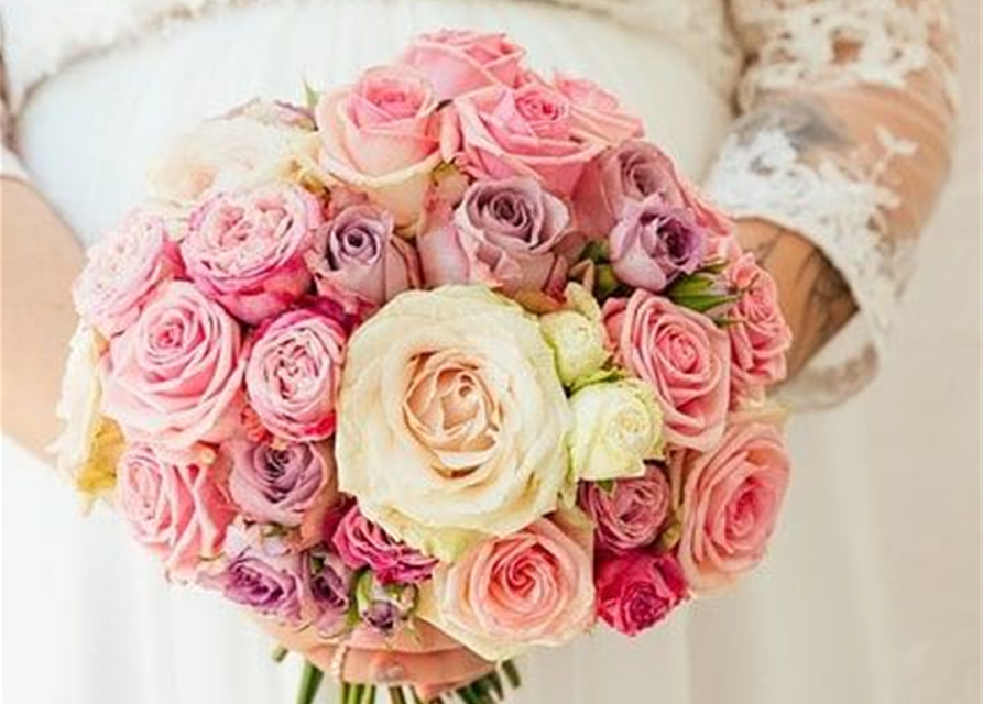 Brautstrauß Rosa Mischung Nr.55