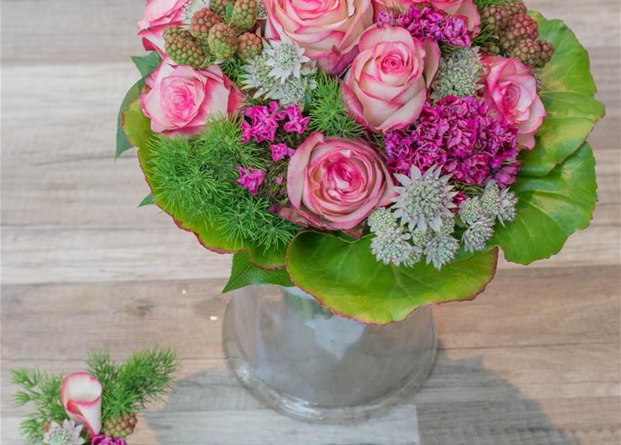 Brautstrauß Rosa und Pink Nr.14