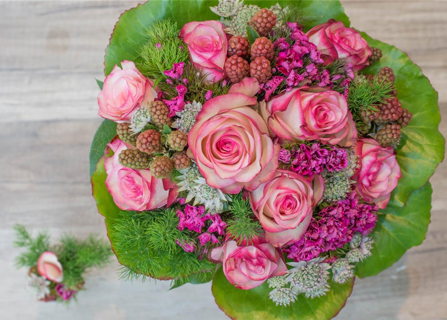 Brautstrauß Rosa und Pink Nr.14