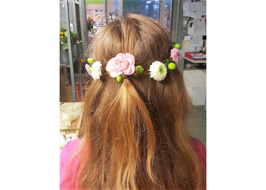 Körperschmuck Rosaweiß