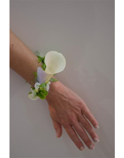 Körperschmuck Weißgrün