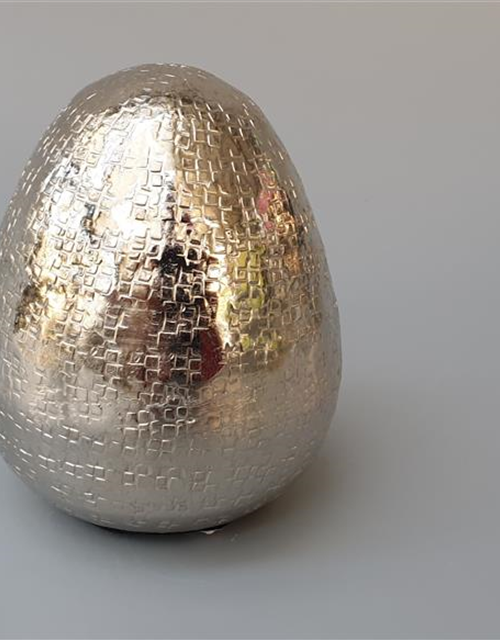 Ei Aluminium silber