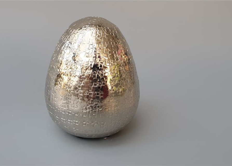 Ei Aluminium silber