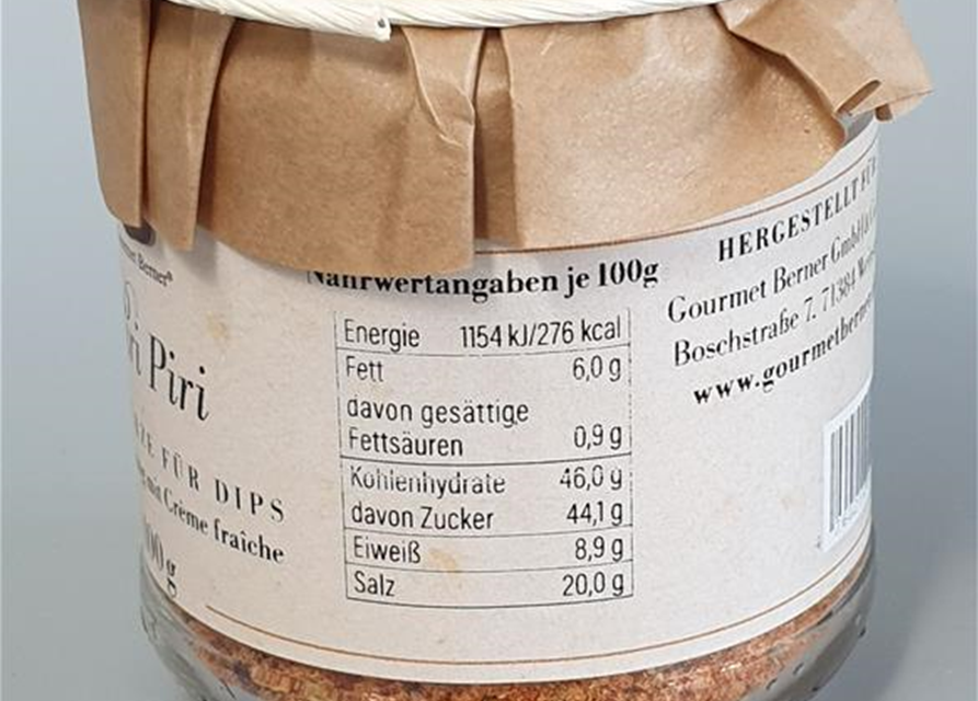 Piri Piri Dip im 100g Glas