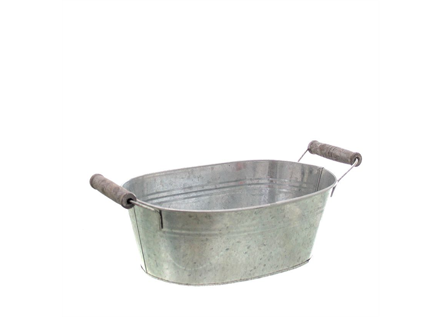 Metalljardiniere B33xH15cm