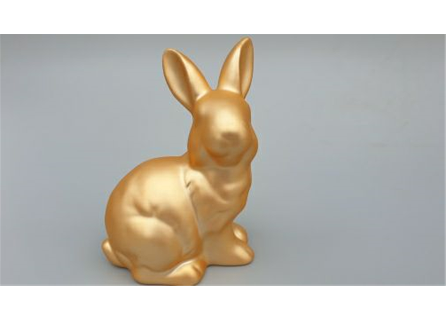 Hase sitzend 9x6,5x13,5cm 10x6,5x10cm