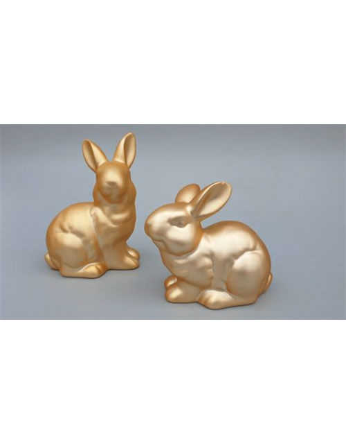Hase sitzend 9x6,5x13,5cm 10x6,5x10cm