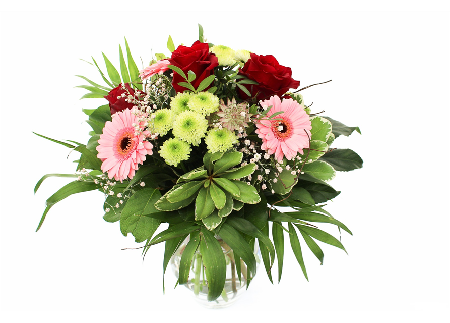 Strauß Valentinsgruß