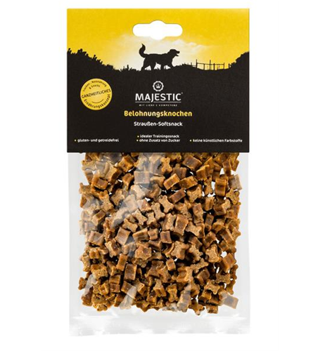 Majestic 150g Knochen Strauß einfarbig