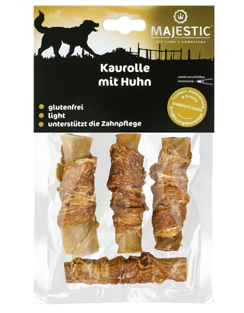 Majestic Kaurolle mit Huhn 90g Majestic Kaurolle mit Huhn 90g