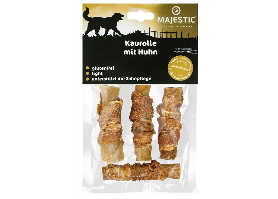 Majestic Kaurolle mit Huhn 90g Majestic Kaurolle mit Huhn 90g