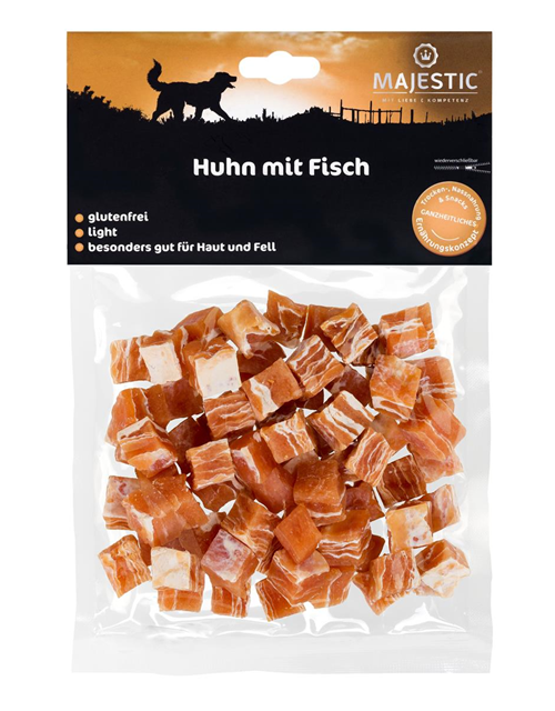 Majestic Snack Huhn mit Fisch 150g