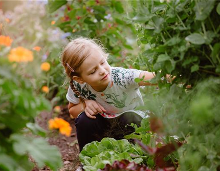 KINDER FüR'S GäRTNERN BEGEISTERN