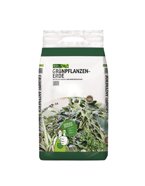 GE Grünpflanzenerde 15l mit Tragegriff GE Grünpflanzenerde 15l mit Tragegriff
