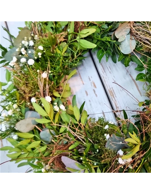 Floristik-Workshop Frühlingskranz