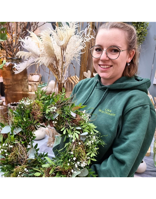 Floristik-Workshop Frühlingskranz (2.)