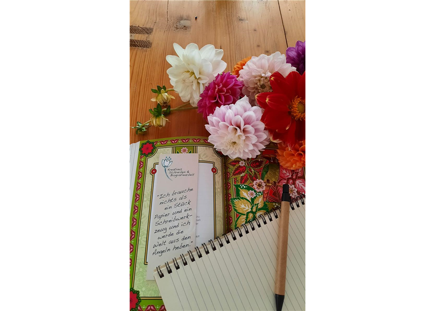 Workshop: Schreib es durch die Blume