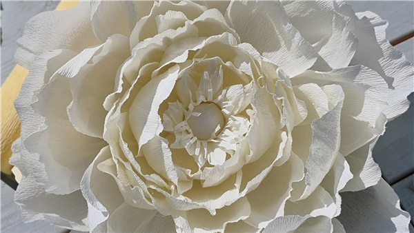 Kreativ-Workshop: Blüte aus Krepp