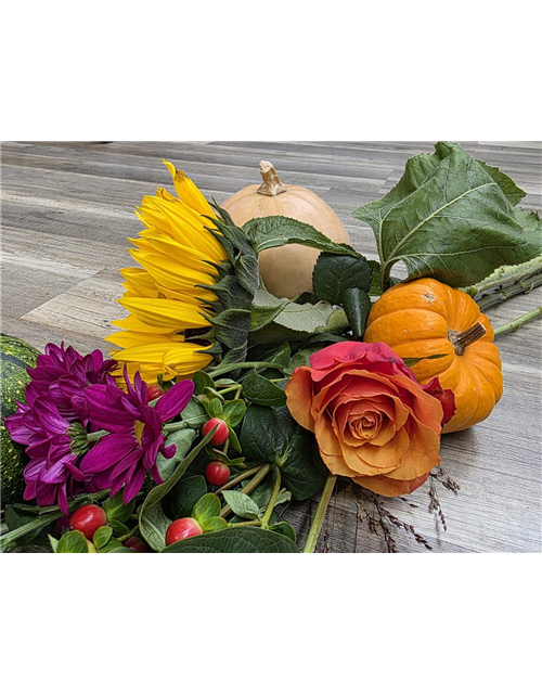 Floristik-Ferien-Workshop Herbst für Kinder