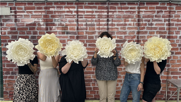 Kreativ-Workshop „XXL-Papierblume“