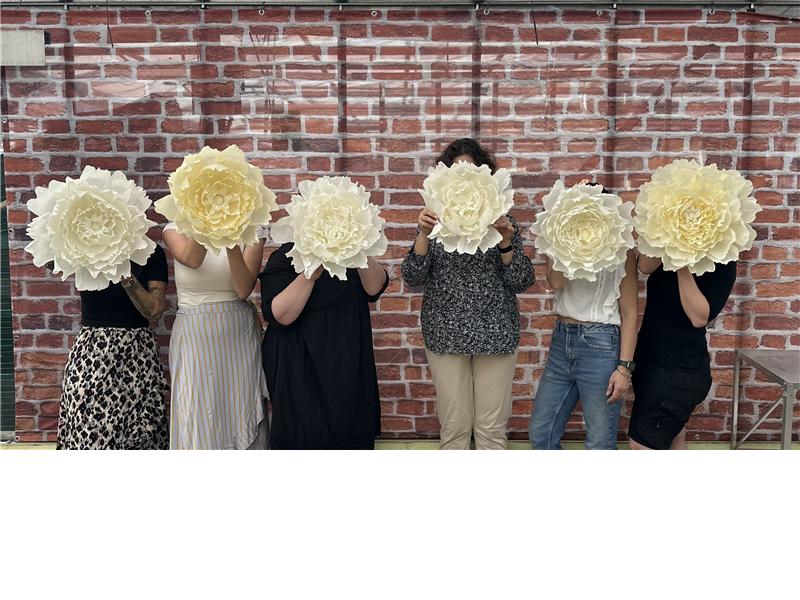 Kreativ-Workshop „XXL-Papierblume“