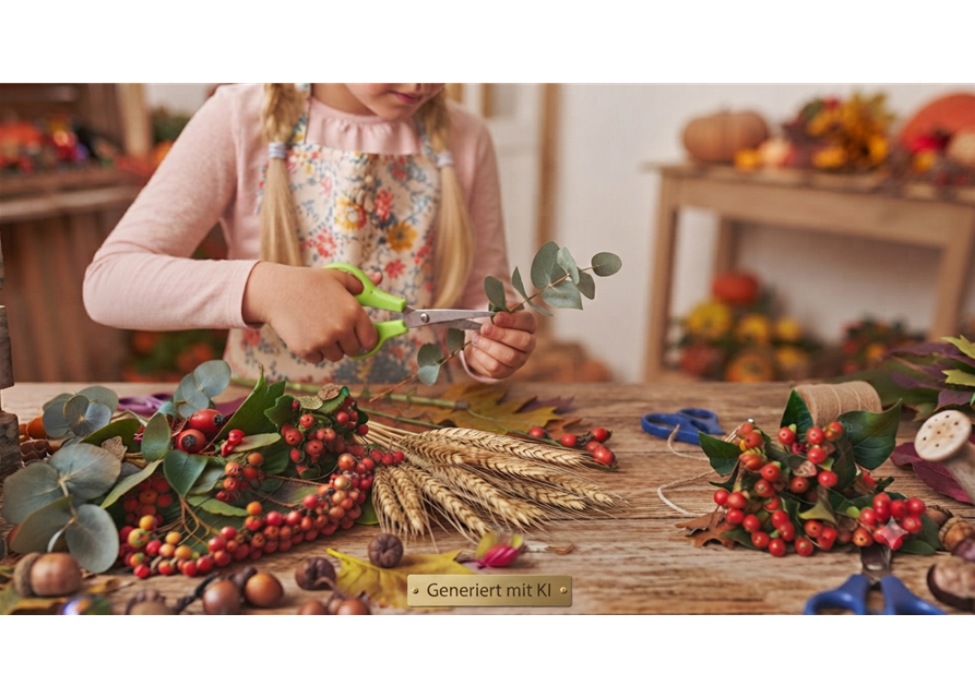 Floristik-Workshop Herbst Kinder