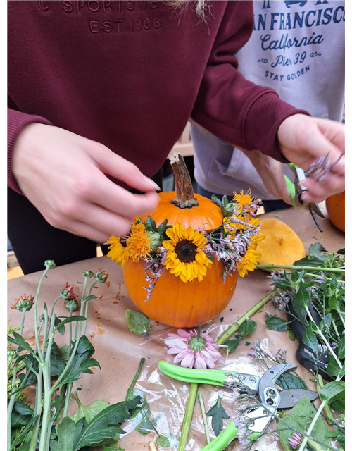 Floristik-Workshop Herbst Kinder
