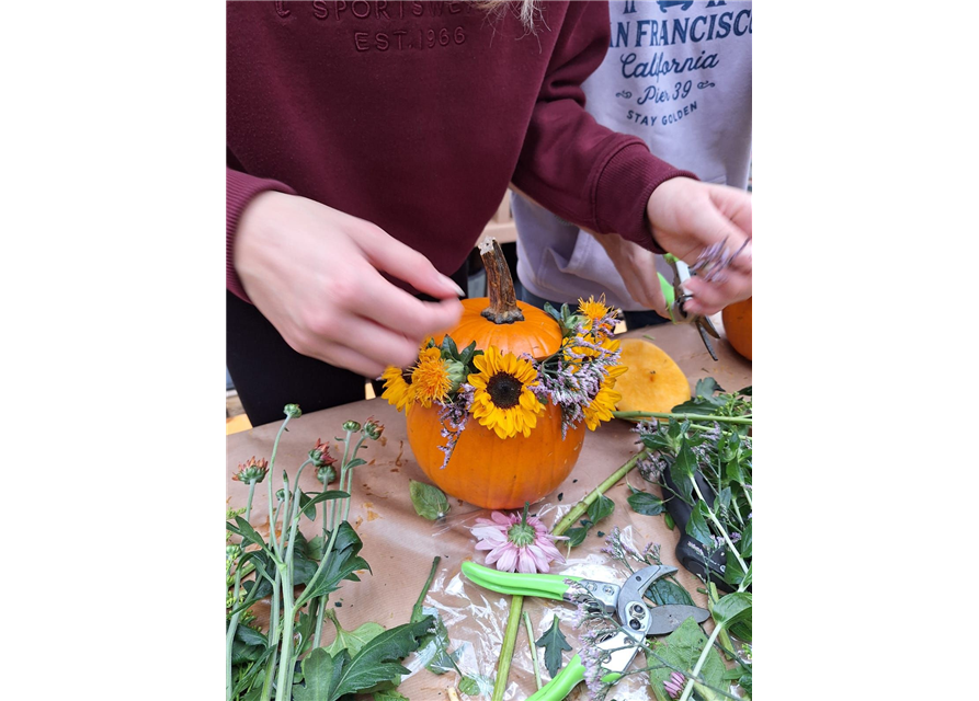 Floristik-Workshop Herbst Kinder