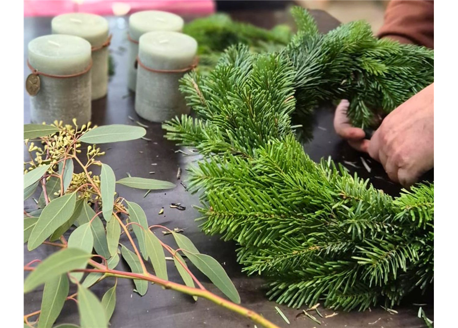 Floristik-Workshop Adventskranz 26.11.26